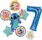 Lilo & Stitch Birthday 8-Piece Foil Balloon Bouquet